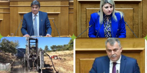 Ερώτηση για τη διαδικασία αδειοδότησης γεωτρήσεων και χρήσης νερού συνυπογράφει ο Β. Γιαννακούρας